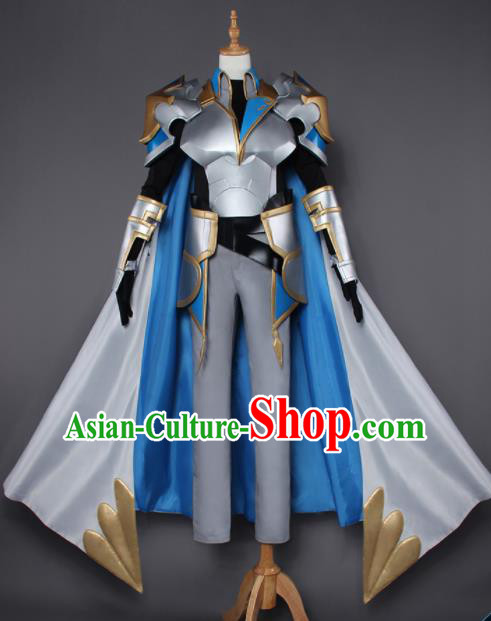 Chinese Traditional Cosplay Armor Costumes Ancient Nobility Childe Swordsman Clothing for Men