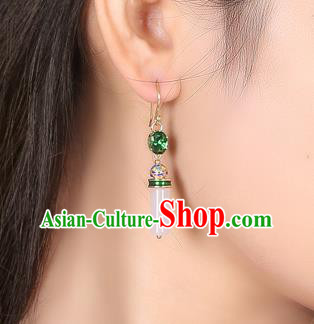 Chinese Classical Cloisonne Ear Accessories Traditional Cheongsam Earrings