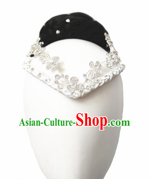 Traditional China Fan Dance Wig Chignon Classical Dance Hair Accessories