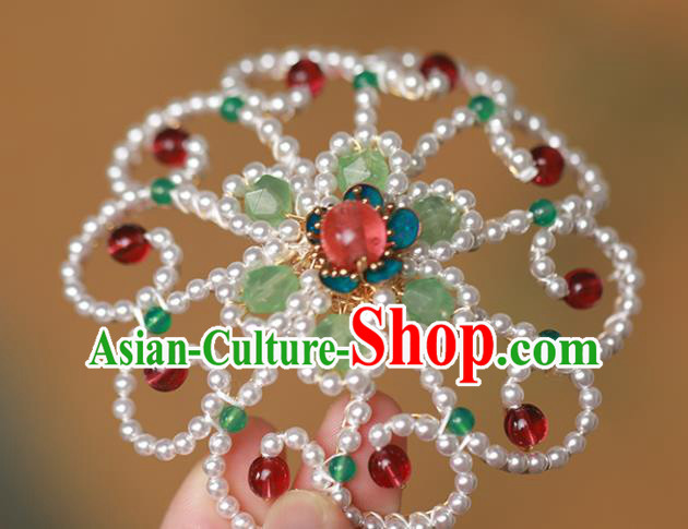 Chinese Traditional Qing Dynasty Court Hair Stick Ancient Imperial Concubine Hairpin