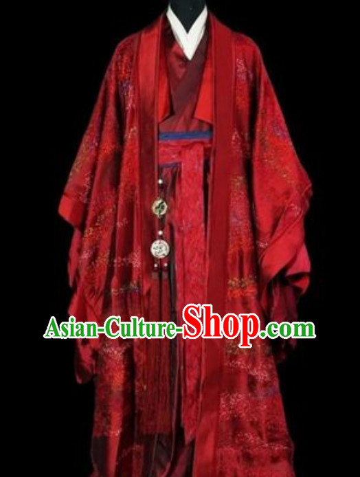 Ancient Chinese Top Royal Hanfu for Men