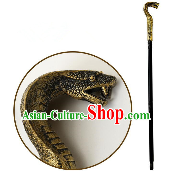 Top Egypt Pharaoh Wand Snake Truncheon King Staff