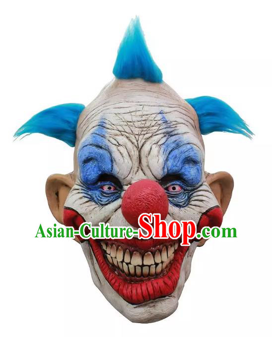 Top Halloween Comic Mask Fancy Ball Clown Headwear Cosplay Joker Prop