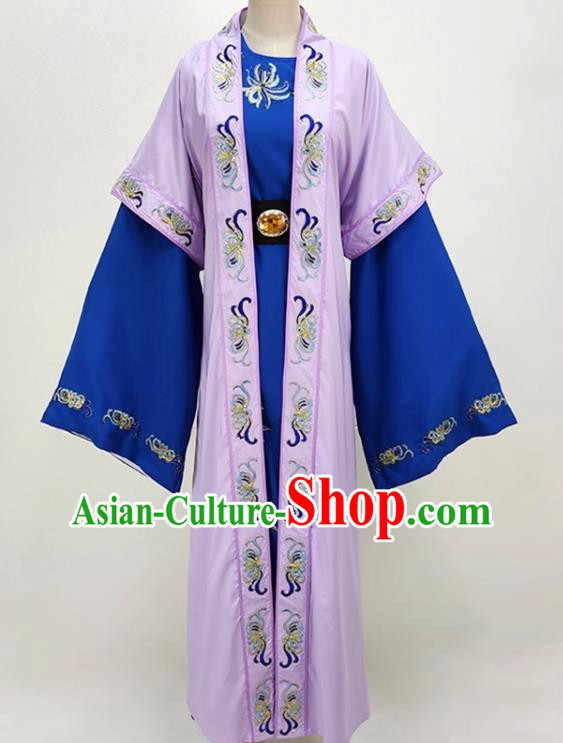 Purple Drama Costumes Ancient Costumes Local Ethnic Operas Yue Opera Huangmei Opera Costumes Desert Prince Pair Wearing Niche Vests