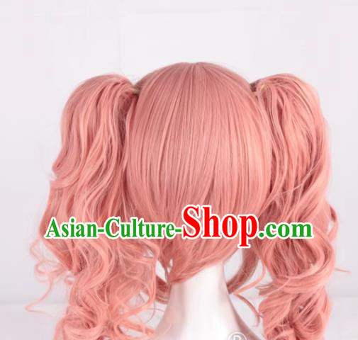 Tamamo Mae FGO Tamamo Cat Fate Double Ponytail JK Uniform Cosplay Wig