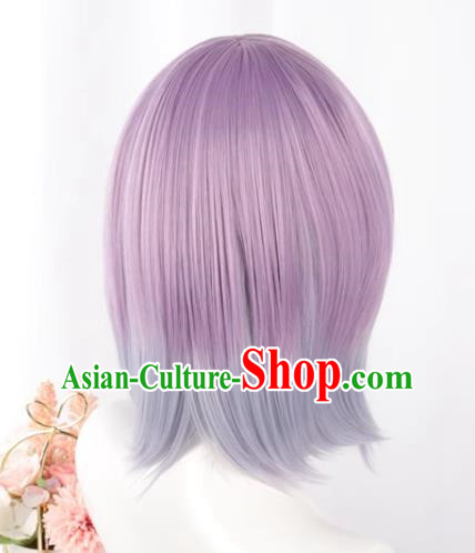 Electric Superman Gullit SSSS.GRIDMAN Shinjou Akane Short Hair Cosplay Full Wig