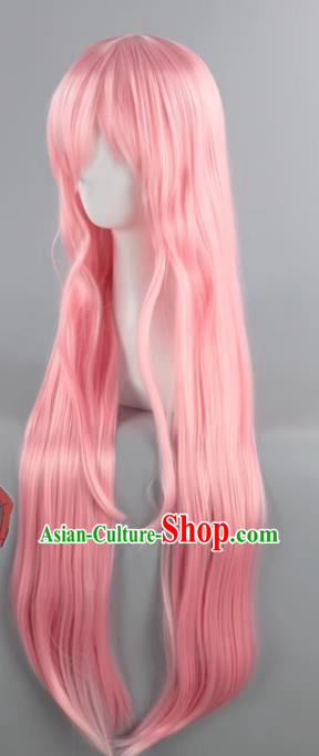 National Team Female Lead 02 Pink Zhucai Cos Wig