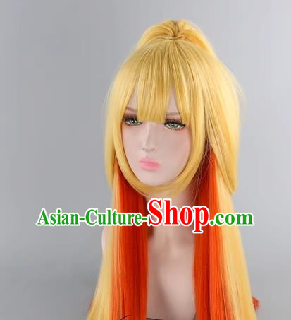 Gongsun Lihuan Dance Linglong Gong Changsheng Shu Sanlu Jinghong Dance Main Body Ponytail Cosplay Wig