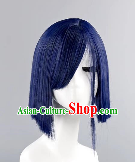 Blue Short Straight Hair DARLING In The FRANXX 015berry Berry Conscience Cos Wig