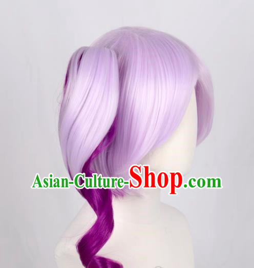 Radiant Girl Elementalist Lux Dark Cos Wig