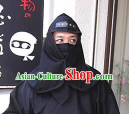 Handmade Ninja Hat Japanese Warrior Headwear Japan Samurai Headdress