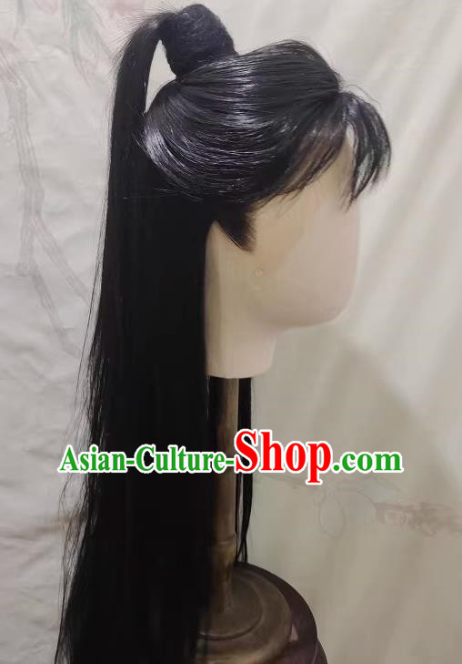 Lotus Tower Style Hand Hook Front Lace Costume Wig Male Lee Sang Yi TV Series