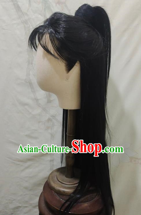 Lotus Tower Style Hand Hook Front Lace Costume Wig Male Lee Sang Yi TV Series