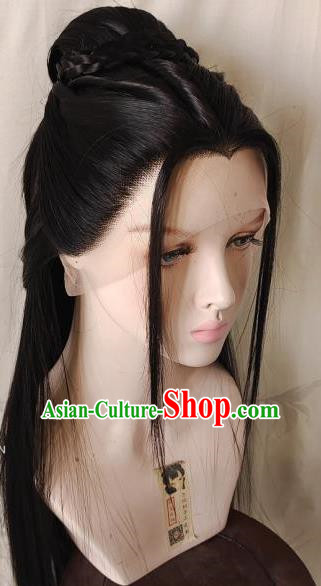 Ancient Costume Wig TV Series Jiang Yan Senior Sister Li Wig Hand Hook Front Lace