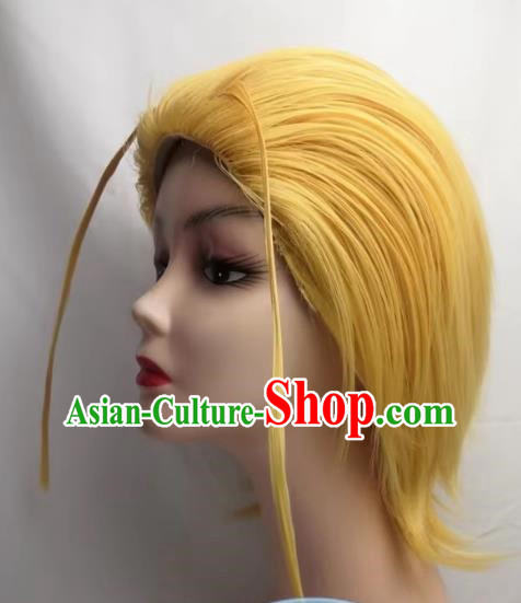 COSPLAY Kingdom Hearts Cos Laxian Hairy Cockroach Mustache Short Wig