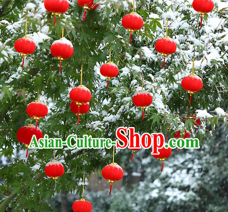 Chinese New Year Lanterns Outdoor Hanging Lanterns Waterproof Lanterns