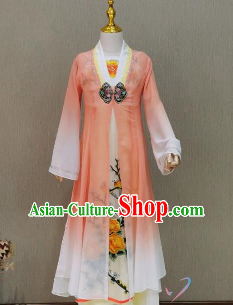 Tao Li Cup Classical Dance Fan Dancing Girl Dance Costume Art Test