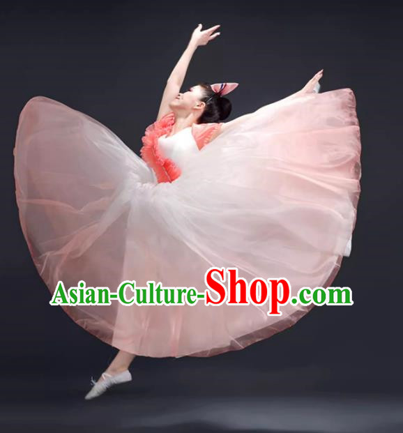 Opening Dance Large Swing Skirt Performance Clothing Female Chorus Clothing Modern Dance Song Accompaniment Dance Costume Classical Dance Performance Clothing