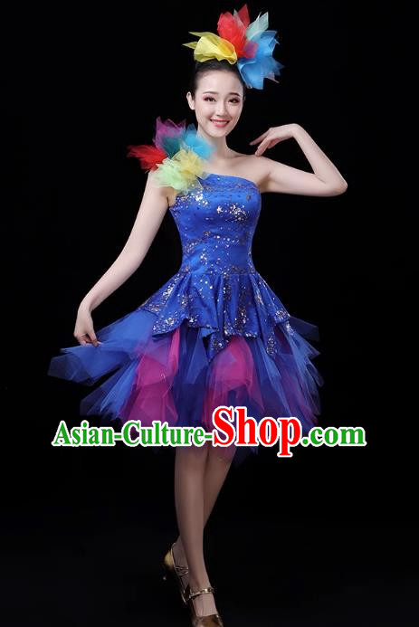 Modern Dance Graduation Costumes Performance Costumes Dance Costumes Fashion Chorus Costumes Stage Costumes Singing and Dancing Opening Dance Skirt Female