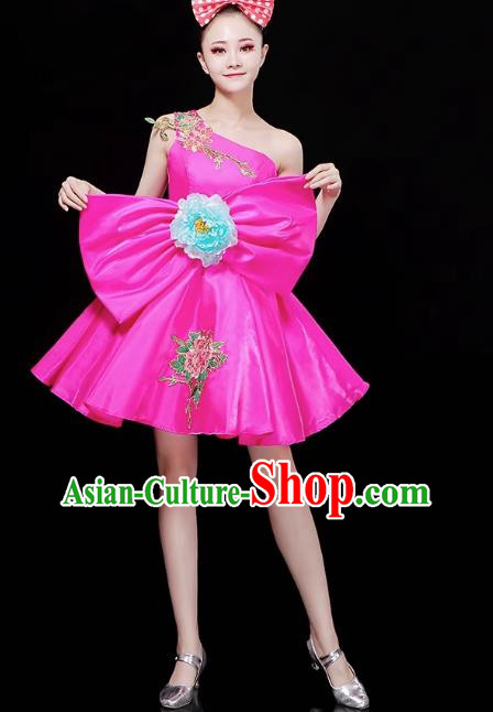 Modern Dance Costume Female Fashion Opening Dance Skirt Chorus Stage Dancer Costume