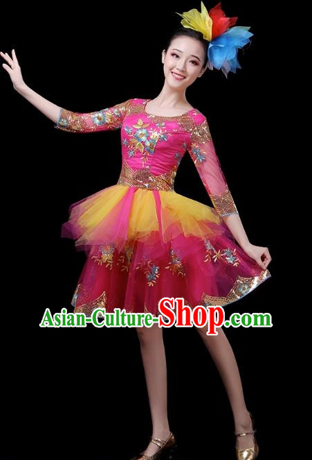 Modern Dance Costume Performance Clothing Female Fashion Adult Opening Graduation Dress Tutu Skirt Skirt