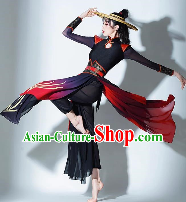 Sword Dance Costume Chivalrous Hanfu Female Ancient Costume Chivalrous Style Female Huo Yuanjia Chivalrous Line Chinese Style Jazz Dance Costume