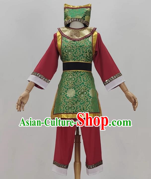 Opera Harlequin Costume Xiaosheng Clothes Shaoxing Opera Huangmei Opera Costumes Butler Costumes Opera Costumes Cantonese Opera Clown