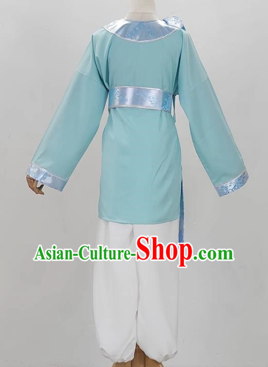 Yue Opera Splitting The Mountain To Save Mother Agarwood Costume Ancient Costume Round Neck Book Children Clothes Huangmei Opera Performance Clothes Baby Clothes