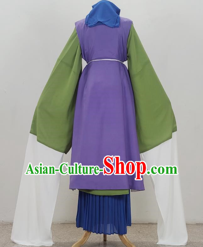 Yue Opera Lao Dan Costumes Ancient Costumes Film And Television Huangmei Opera Performance Costumes Kudan Tragedy Costumes