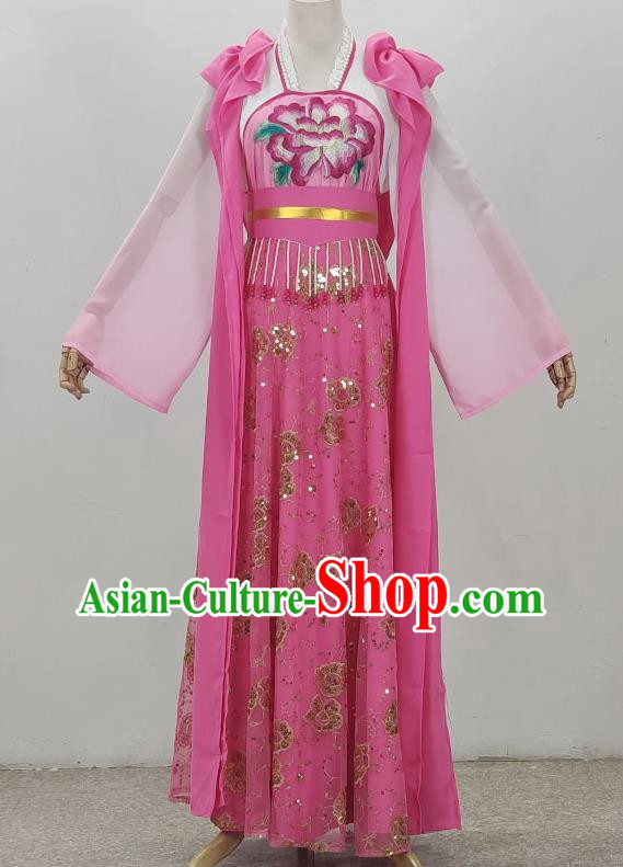 Pink Palace Maid Costume Costume Opera Dance Performance Costume Yue Opera Huangmei Opera Drama Maid Costume