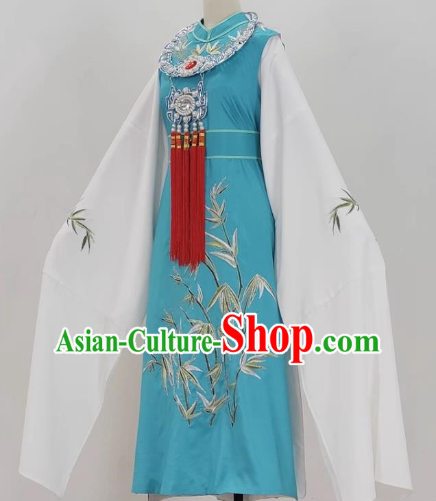 Yue Opera Jia Baoyu Costume Costume Costume Huangmei Opera Niche Vest Embroidered With Bamboo Leaves