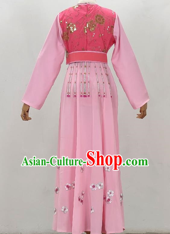 Maid And Palace Maid Split Embroidered Yue Opera Hua Dan Costume Drama Opera Performance Costume Dance Costume