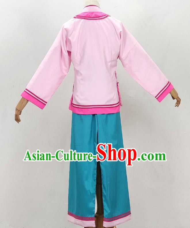 Costumes Jiujin Village Girl Yahuan Clothes Yue Opera Qiong Opera Huangmei Opera Drama Opera Costumes Performance Costumes