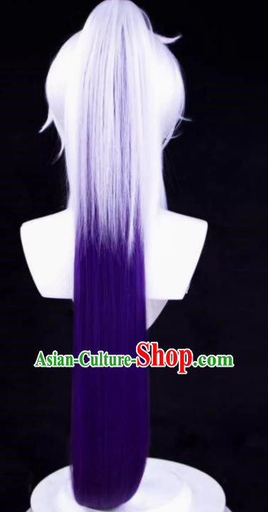 Honkai Impact 3 Herrscher of The End Cos Wig Kiana Split Ponytail Layered Gradient