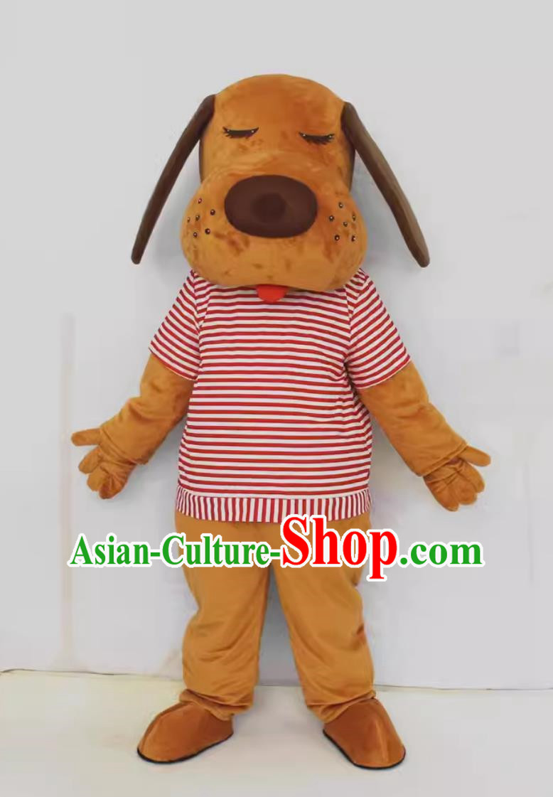 Pa Pa Pa Dog Large Plush Doll Wearing A Doll Suit And Cute Puppy Humanoid Doll Costume Opening Show