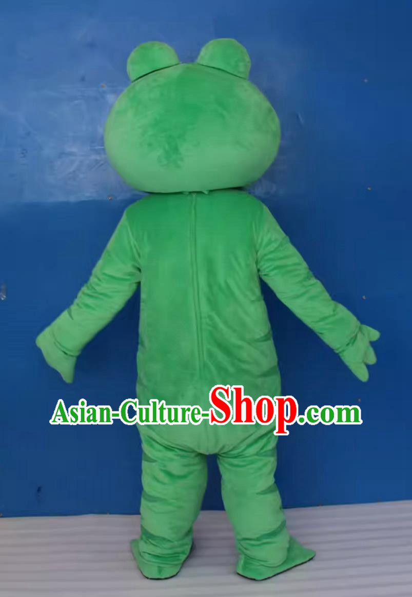 Frog Doll Costume Doll Outfit Cotton Jumpsuit Doll Props Beautiful Frog Fish Bbq Mascot Walking Outfit