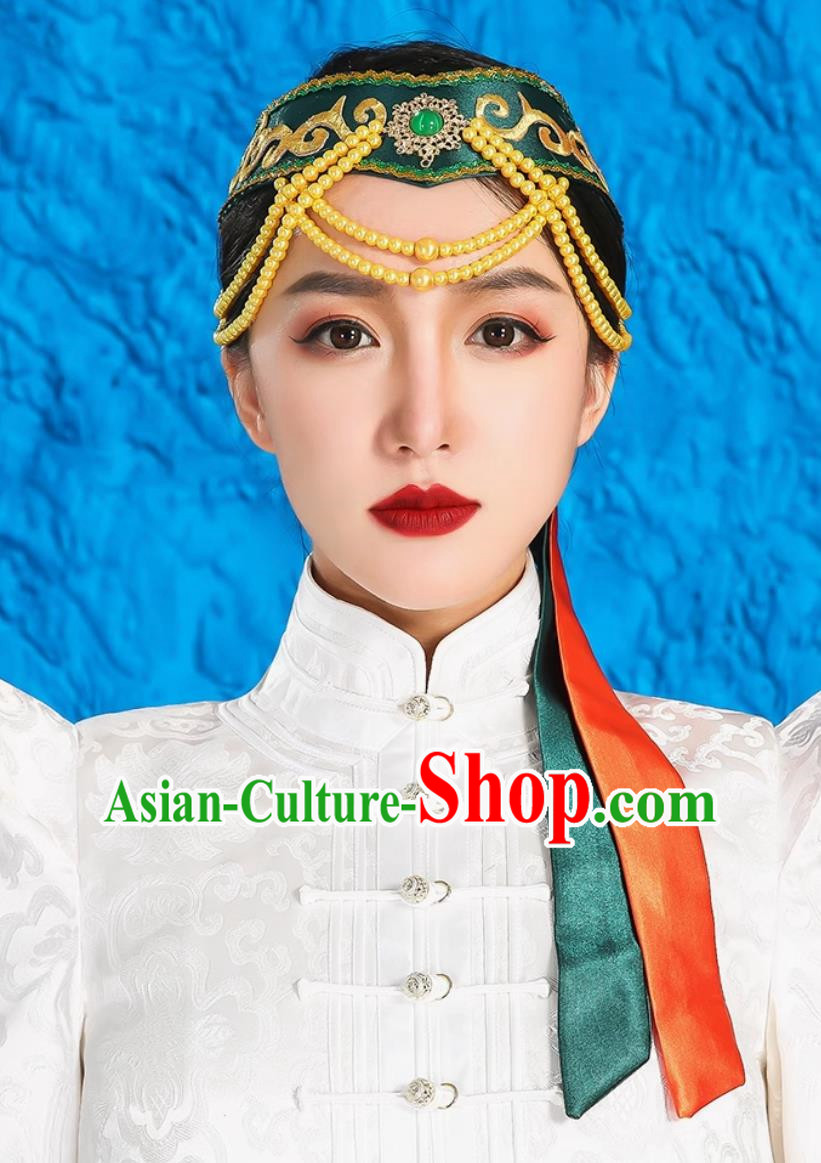 Mongolian Ladies And Children Universal Bowl Dance Chopstick Dance Headwear Ethnic Minority Wedding Hat