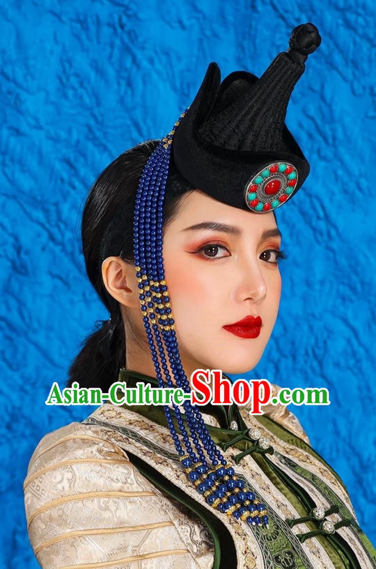 Mongolian Ladies Headwear Exotic Hat