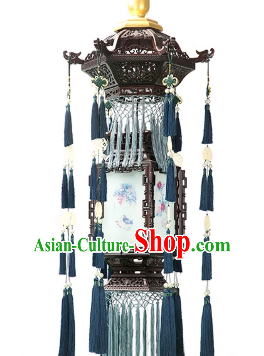 110cm Forbidden City Palace Chandelier Chinese Style Solid Wood Palace Lantern Classical Temple Palace Lantern