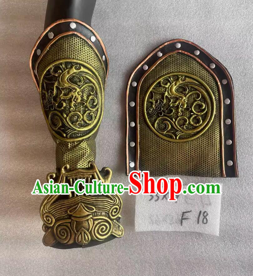 Ancient China General Shin Guards Handmade Chinese Armor Greaves