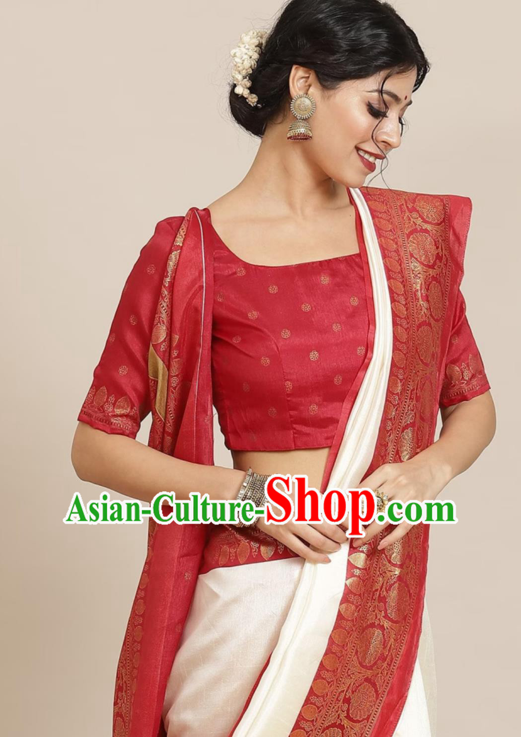 Indian National Sari Traditional Festive Clothing India Woman Dress Complete Set